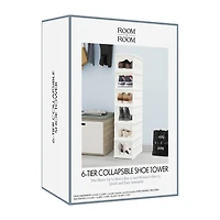 6-Tier Collapsible Shoe Tower