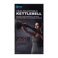 Series-8 Fitness™ Adjustable Kettlebell 33lbs