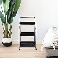 3-Tier Foldable Shelf Cart