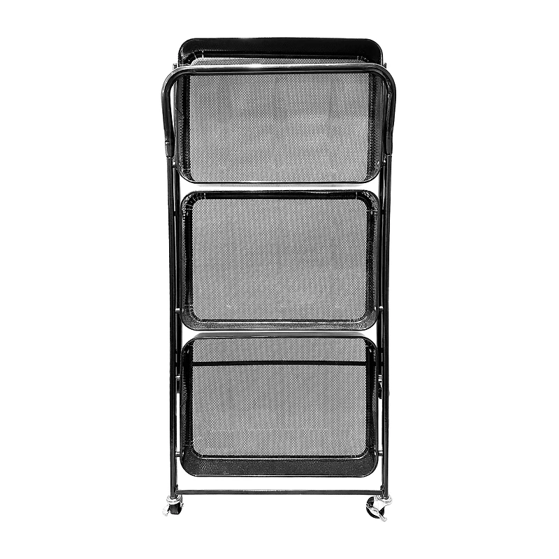 3-Tier Foldable Shelf Cart