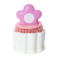 Flower Shaped Dish Scrubber