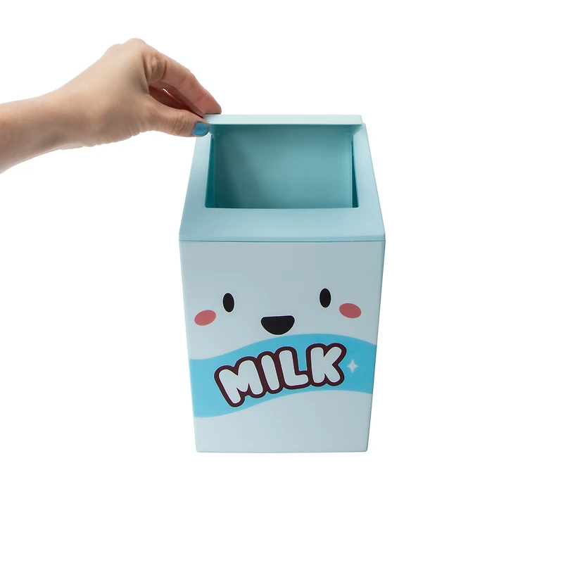 Milk Carton Trash Can