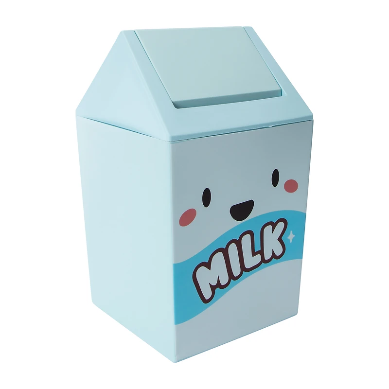 Milk Carton Trash Can