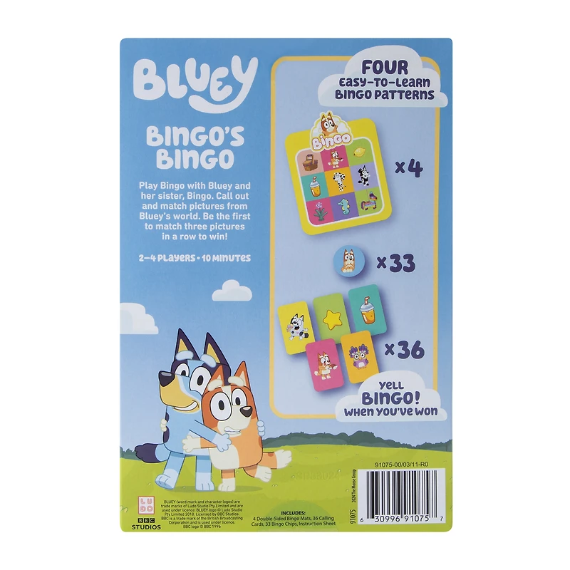 Bluey™ Bingo's Bingo Game