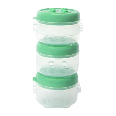 Stackable Food Storage Containers 3-Pack