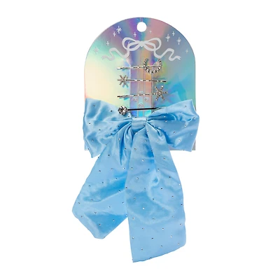 Bow & Hair Clip Set