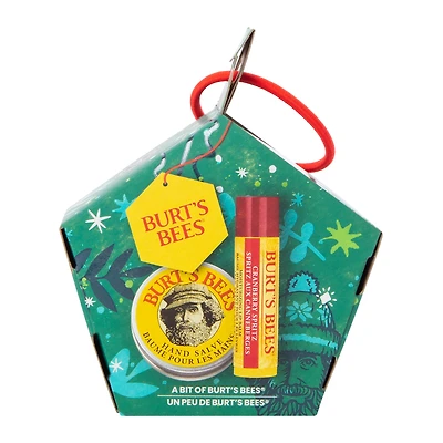 Burt's Bees Cranberry Spritz Lip Balm and Hand Salve Gift Set