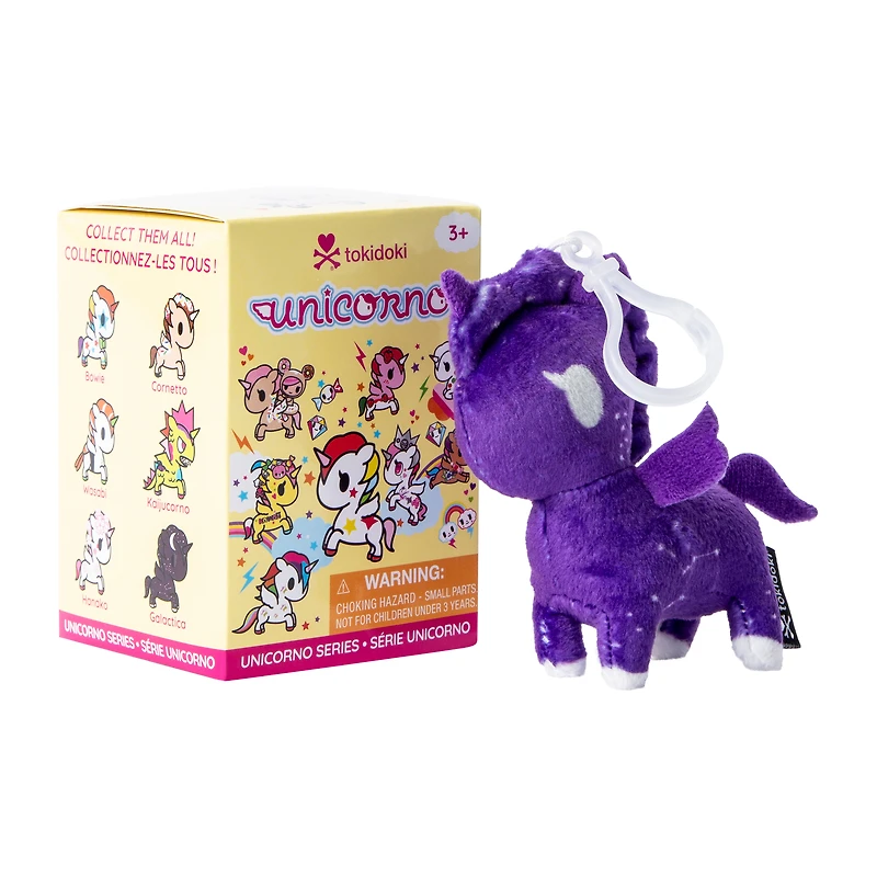 Tokidoki® Unicorno™ Series Blind Plush Keychain (Styles May Vary)