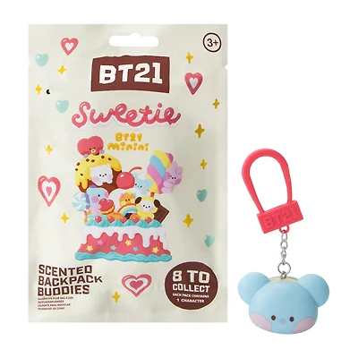 BT21 Sweetie Scented Backpack Buddies Mystery Pack (Styles May Vary)