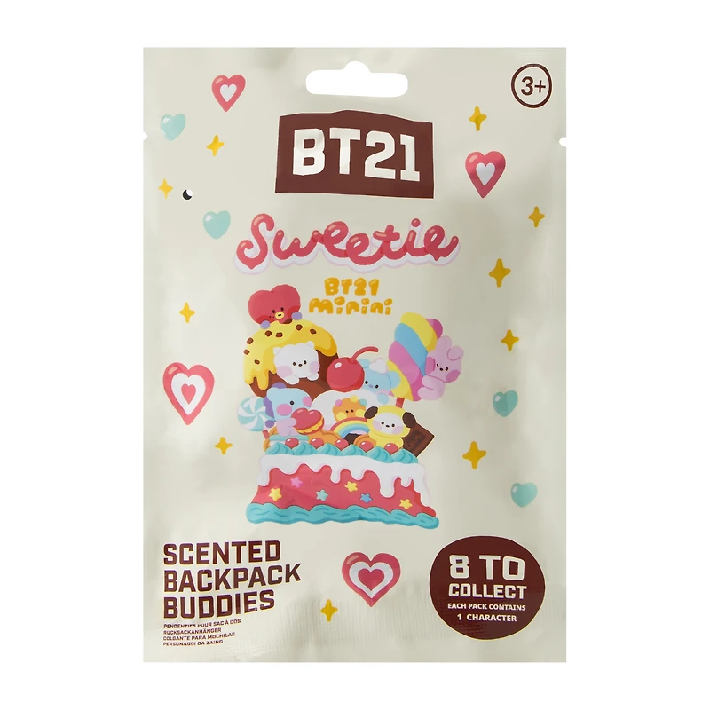 BT21 Sweetie Scented Backpack Buddies Mystery Pack (Styles May Vary)