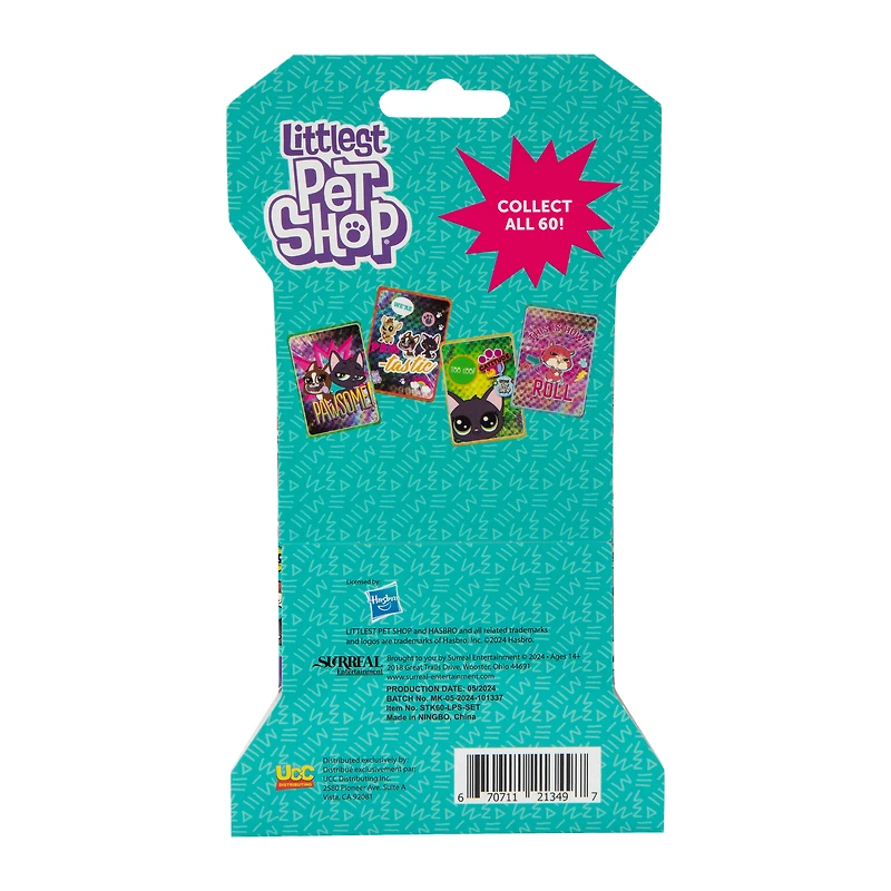 Littlest Pet Shop® Holographic Trading Stickers 5-Pack