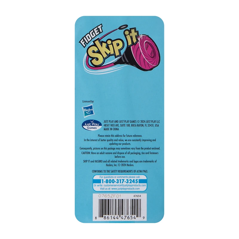 Fidget Skip It Toy (Styles May Vary)