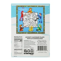 Christmas Calendar Filled With 24 Milk Chocolates 1.76oz