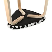 Triangle Wooden Stool