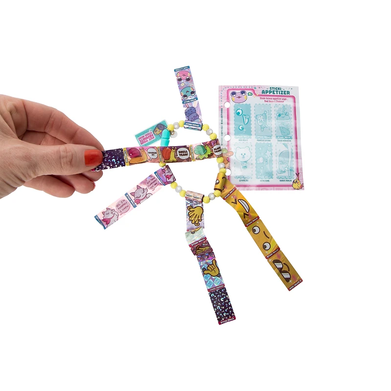 Sticki Rolls Wearable Stickers Bead Set