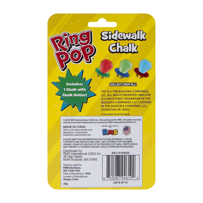 Ring Pop® Sidewalk Chalk