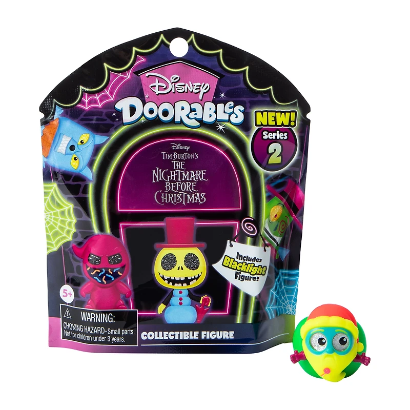 Disney Tim Burton's The Nightmare Before Christmas Doorables Collectible Figure (Styles May Vary)