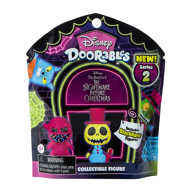 Disney Tim Burton's The Nightmare Before Christmas Doorables Collectible Figure (Styles May Vary)