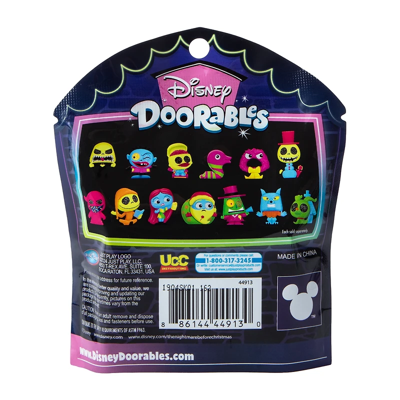 Disney Tim Burton's The Nightmare Before Christmas Doorables Collectible Figure (Styles May Vary)