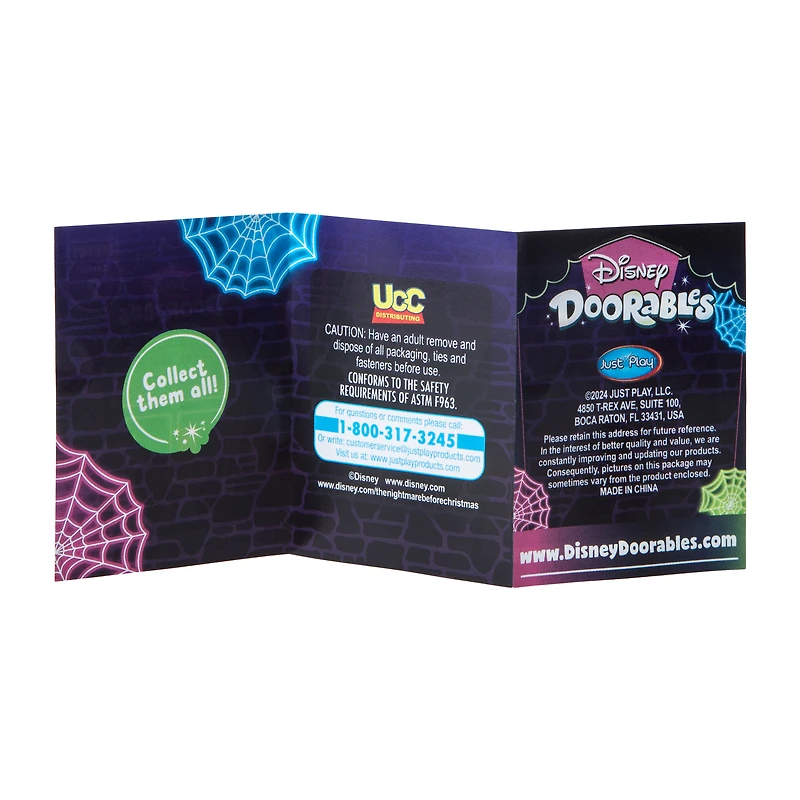 Disney Tim Burton's The Nightmare Before Christmas Doorables Collectible Figure (Styles May Vary)