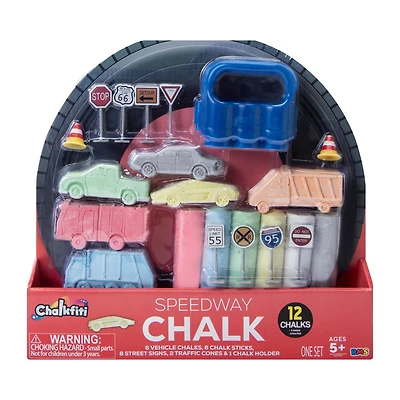 Chalkfiti Speedway Chalk Set 12-Count