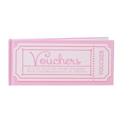 Customizable Vouchers Pad 30-Count