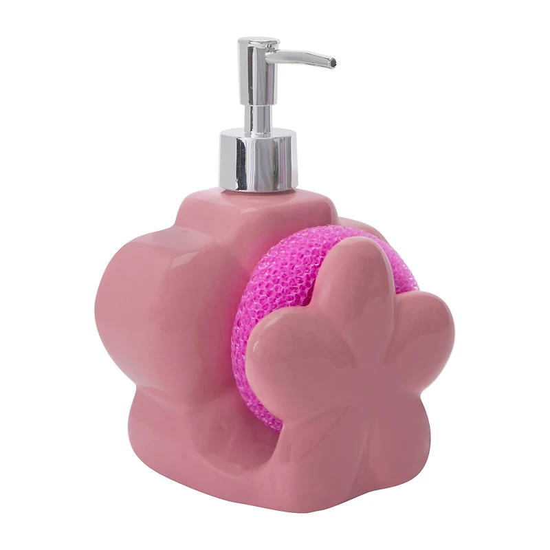 Dish Soap Dispenser With Sponge