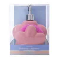 Dish Soap Dispenser With Sponge