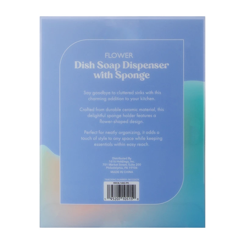 Dish Soap Dispenser With Sponge