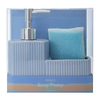 Ribbed Soap Pump 11.5oz