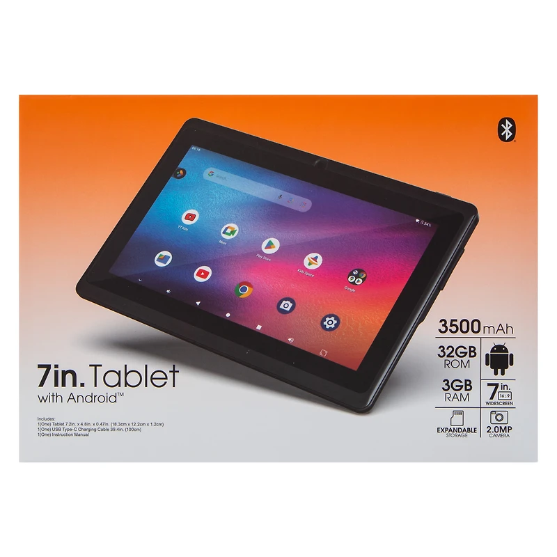 7in Tablet With Android™
