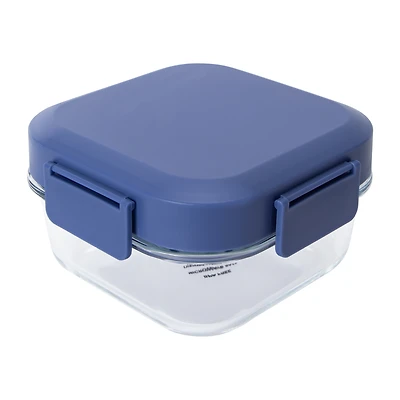 Glass Salad Container