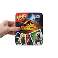 Uno® Jurassic World Dominion Playing Cards Tin