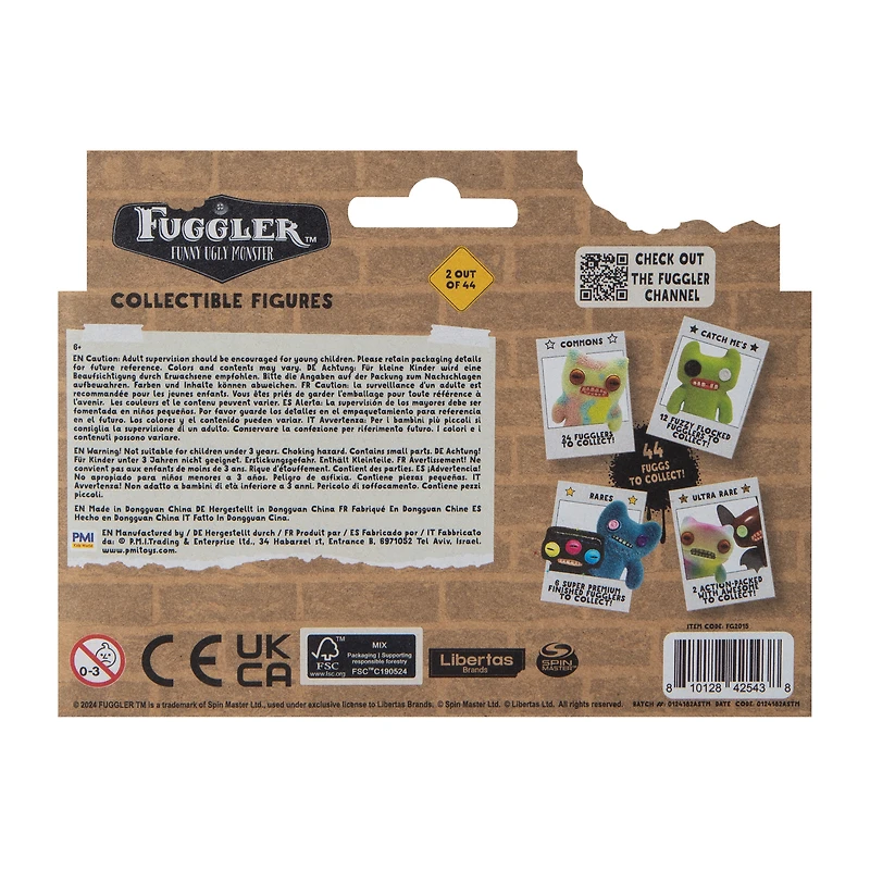 Fuggler™ Funny Ugly Monster Collectible Figures 2-Pack