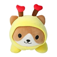 Smoochy Pals™ Valentine's Day Hooded Stuffed Animal Plush 6.30in