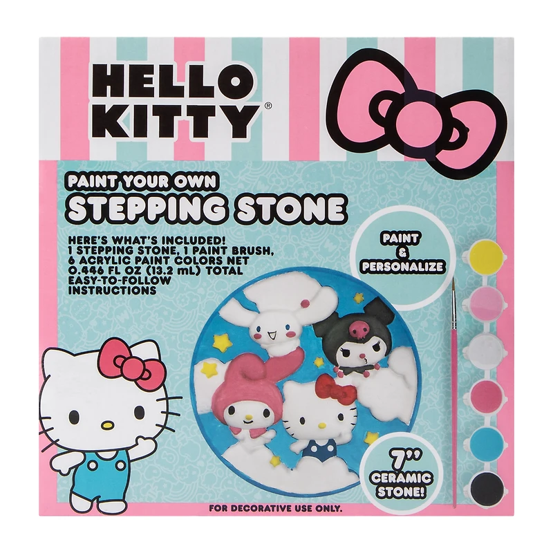 Hello Kitty And Friends® Paint Your Own Stepping Stone Set