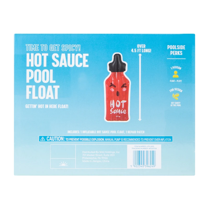 Hot Sauce Pool Float