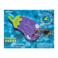 Eggplant Pool Float
