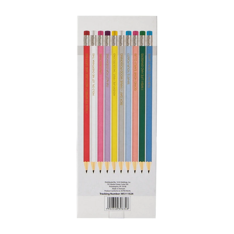 Snarky HB Lead Pencils 10-Count