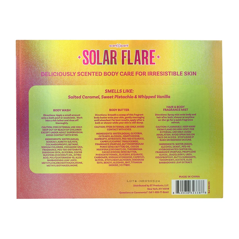ScentXScent Limited Edition Solar Flare Gift Set
