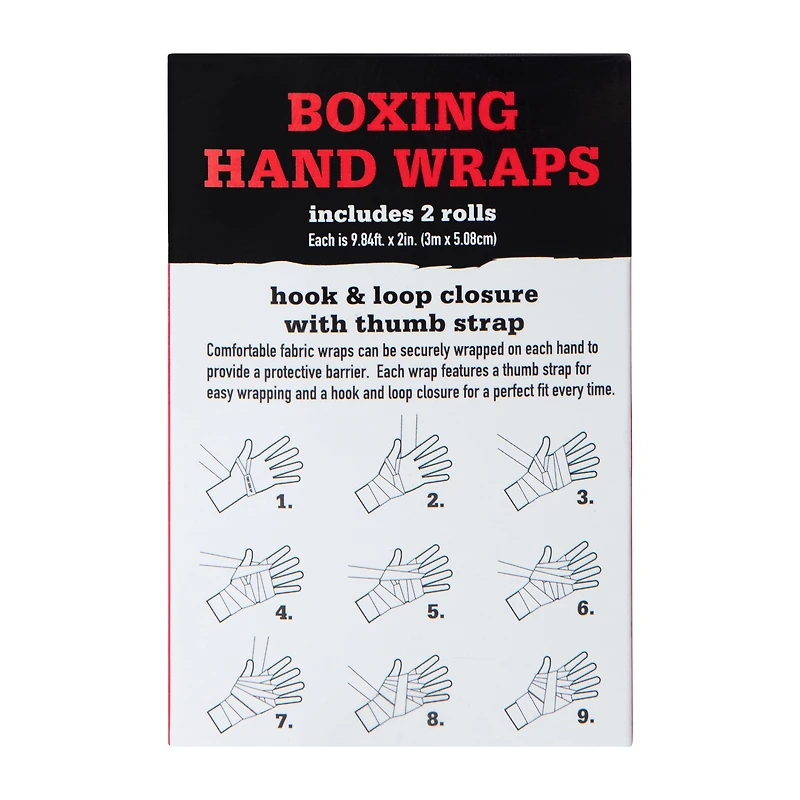 Series-8 Fitness™ Boxing Hand Wraps 2-Pack