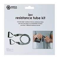 Series-8 Fitness™ Resistance Tube Kit 3-Piece