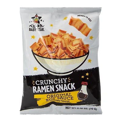 Baby Star® Crunchy Ramen Snack 2.46oz - Original Soy Sauce