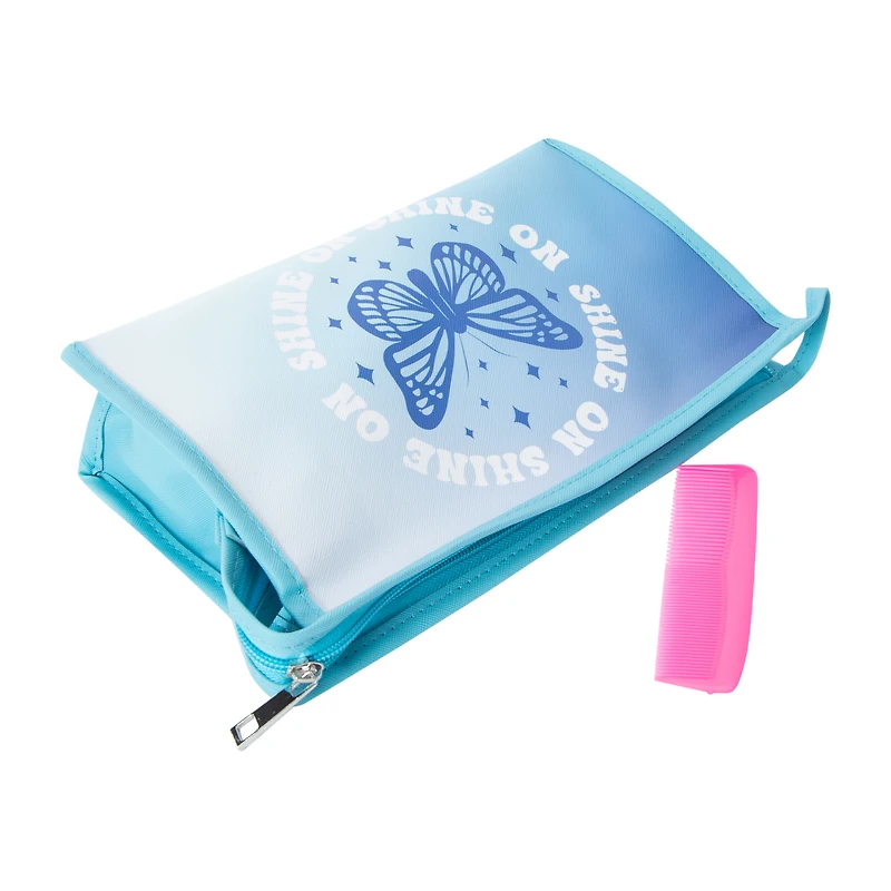 Be Happy Heart Make-up Bag