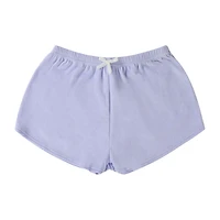 Juniors 'Be Mine' Girls Pink Plush Short