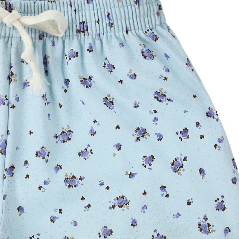 Juniors Flower Printed Oversized Joggers