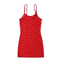 Girls Printed Mini Dress