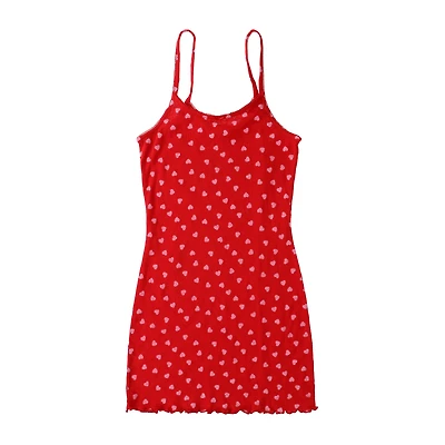 Girls Printed Mini Dress