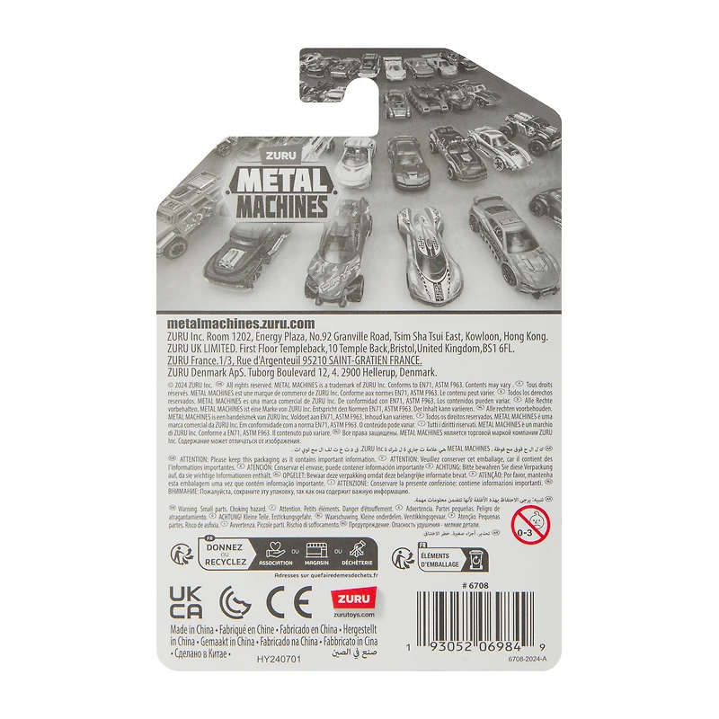 Zuru Metal Machines Diecast Cars