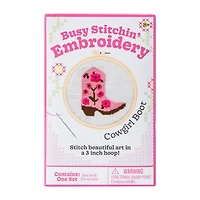 Busy Stitchin' Embroidery Set